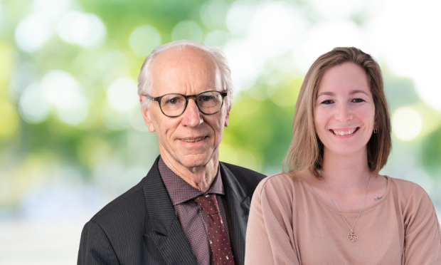 Dr Natasha Reid and Professor Len Gray
