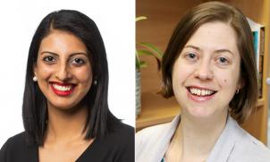 Dr Pallavi Prathivadi and Dr Elizabeth Sturgiss