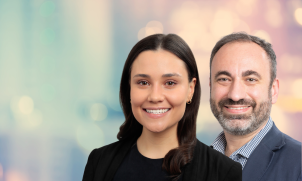 Aili Langford and Associate Professor Carl Schneider