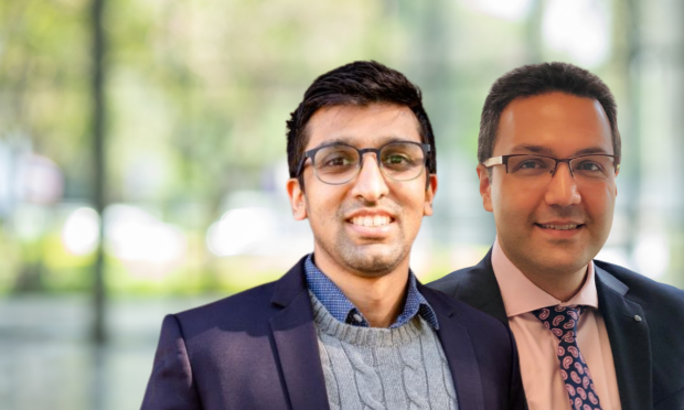 Associate Professor Pankaj Jain and Doctor Ata Doost